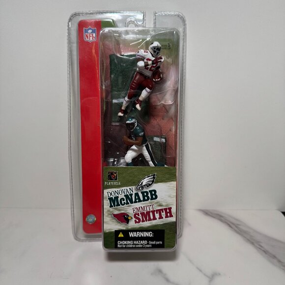 Other - NFL McFarlane Players Figures Donovan McNabb (Eagles) & Emmitt Smith (Cardinals)